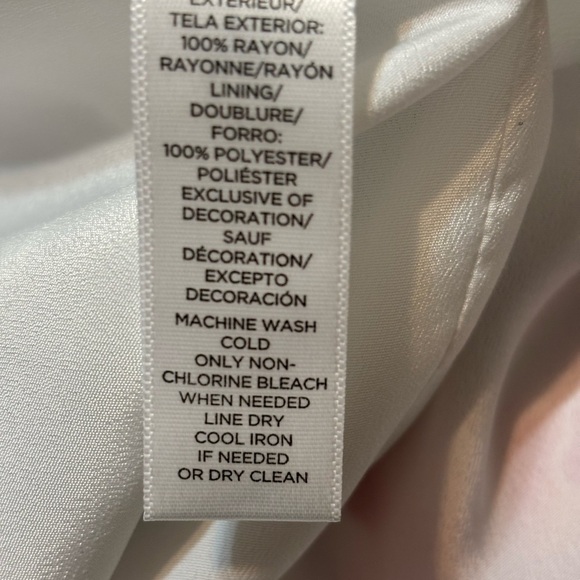 Loft Floral Shift Dress Women’s XS V-Neck Flutter Cap Sleeves Multicolor - Picture 6 of 6